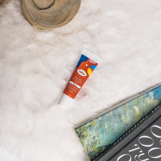 Trew Cosmetics | Day Lip balm Rose Aroma 100% Natural & Vegan - Rêves Silk Company