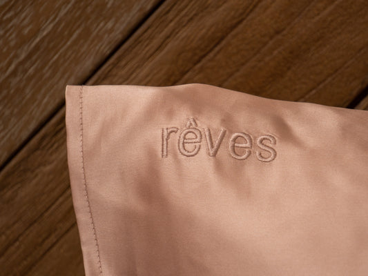 Envelope Pillowcase - Pêche - Standard - Rêves Silk Company