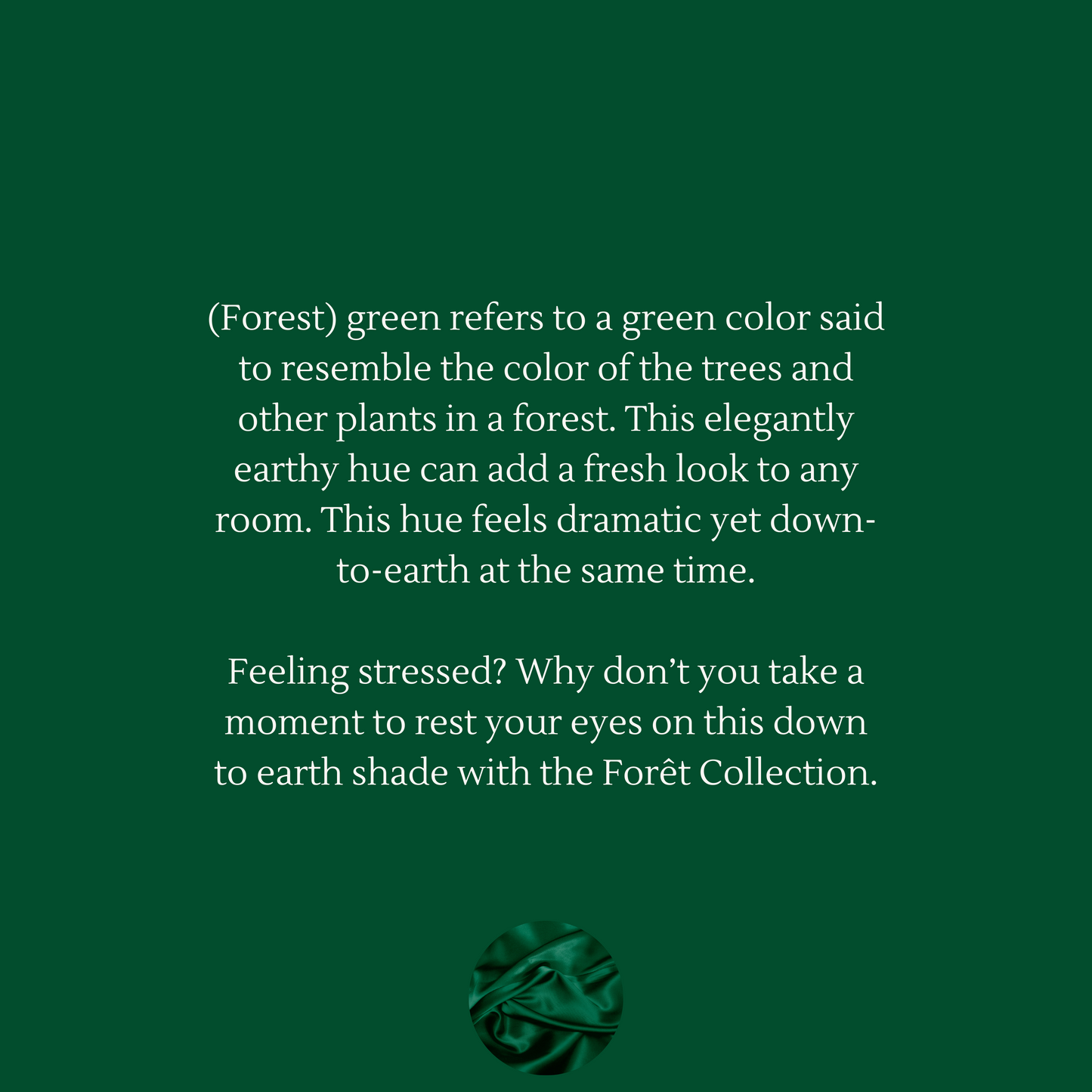 Envelope Pillowcase - Forêt - Standard - Rêves Silk Company