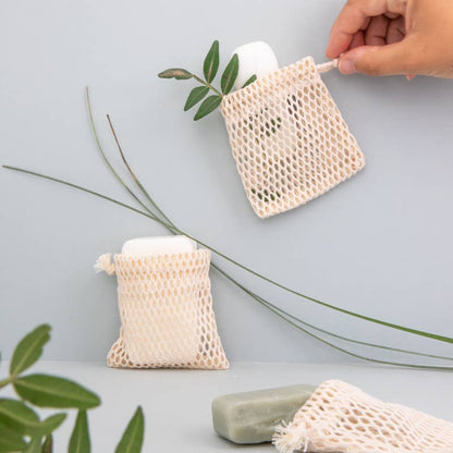 Soap Saver Net | Organic Cotton: Naturel (Ecru)