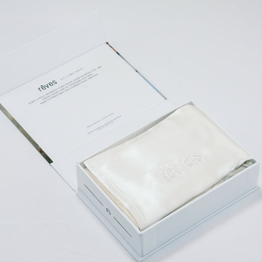 Envelope Pillowcase - Blanc - Standard - Rêves Silk Company