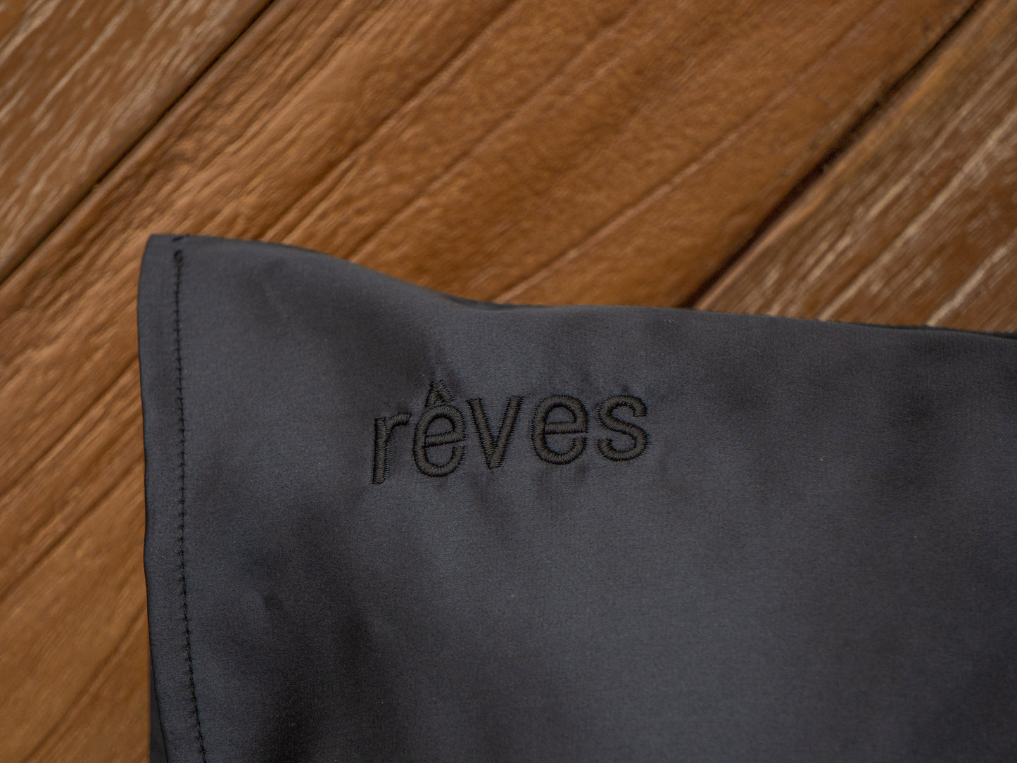 Envelope Pillowcase - Noir - Standard - Rêves Silk Company
