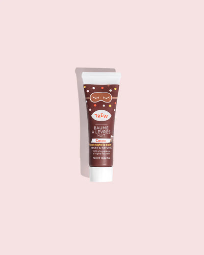 Trew Cosmetics | Night Lip Balm Cacao Aroma 100% Natural & Vegan - Rêves Silk Company