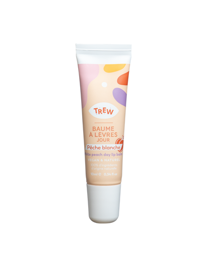 Trew Cosmetic | Day Lip Balm White Peach Aroma 100% Natural & Vegan - Rêves Silk Company