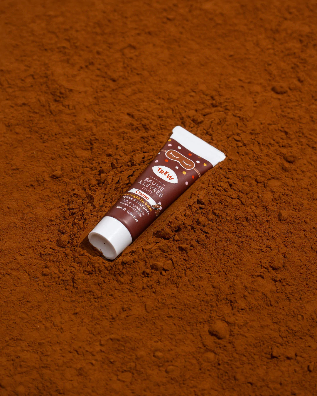 Trew Cosmetics | Night Lip Balm Cacao Aroma 100% Natural & Vegan - Rêves Silk Company